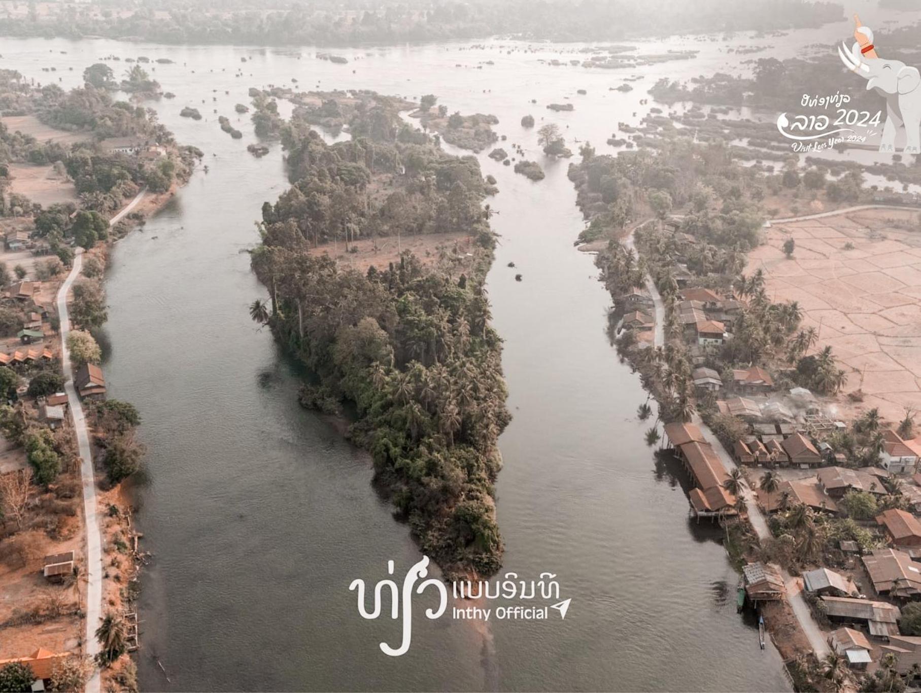 Souksanh River Bungalow Muang Khong Luaran gambar